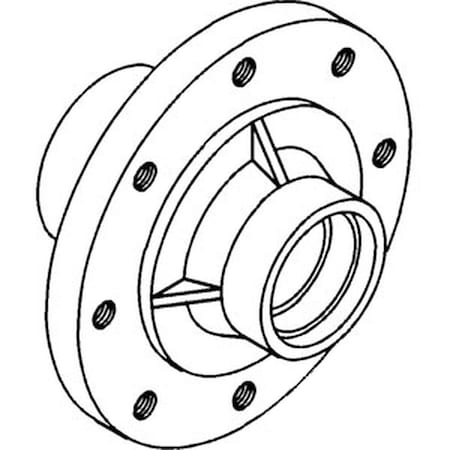 Aftermarket Wheel Hub Fits Allis Chalmers D21 210 220 7000 7000HD 7010 + Tractors 70265167
